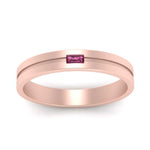 Load image into Gallery viewer, Mens East West Baguette Engagement Ring
