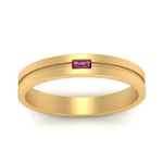 Load image into Gallery viewer, Mens East West Baguette Engagement Ring

