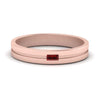 Load image into Gallery viewer, Mens East West Baguette Engagement Ring