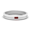 Load image into Gallery viewer, Mens East West Baguette Engagement Ring