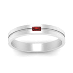 Load image into Gallery viewer, Mens East West Baguette Engagement Ring
