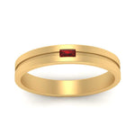 Load image into Gallery viewer, Mens East West Baguette Engagement Ring
