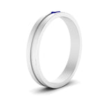 Load image into Gallery viewer, Mens East West Baguette Engagement Ring
