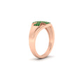 Thumbnail 11 - Mens Cross Gemstone Engagement Ring