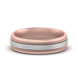 Multi Gold Mens Classic Band