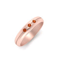 Thumbnail 12 - mens-orange-sapphire-band-comfort-fit-ring-in-rose-gold-FD9862BGSAORANGLE2-NL-RG.jpg