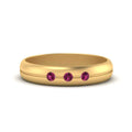 Thumbnail 58 - mens-pink-sapphire-band-comfort-fit-ring-in-yellow-gold-FD9862BGSADRPI-NL-YG.jpg