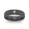 Load image into Gallery viewer, mens-princess-cut-2-tone-band-in-black-gold-FD10393BANGLE5-NL-BG.jpg