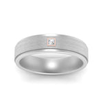 Load image into Gallery viewer, Mens Princess Cut 2 Tone Band
