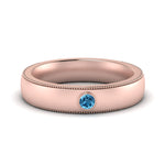 Load image into Gallery viewer, mens-round-comfort-fit-blue-topaz-band-in-rose-gold-fd123214rorgicblto-nl-rg
