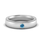 Load image into Gallery viewer, mens-round-comfort-fit-blue-topaz-band-in-white-gold-fd123214rorgicblto-nl-wg
