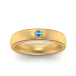 Load image into Gallery viewer, mens-round-comfort-fit-blue-topaz-band-in-yellow-gold-fd123214rorgicblto-nl-yg
