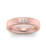 Load image into Gallery viewer, mens-round-comfort-fit-diamond-band-in-rose-gold-fd123214ror-nl-rg
