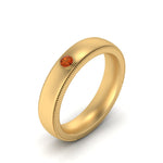 Load image into Gallery viewer, mens-round-comfort-fit-orange-sapphire-band-in-yellow-gold-fd123214rorgsaor-nl-yg
