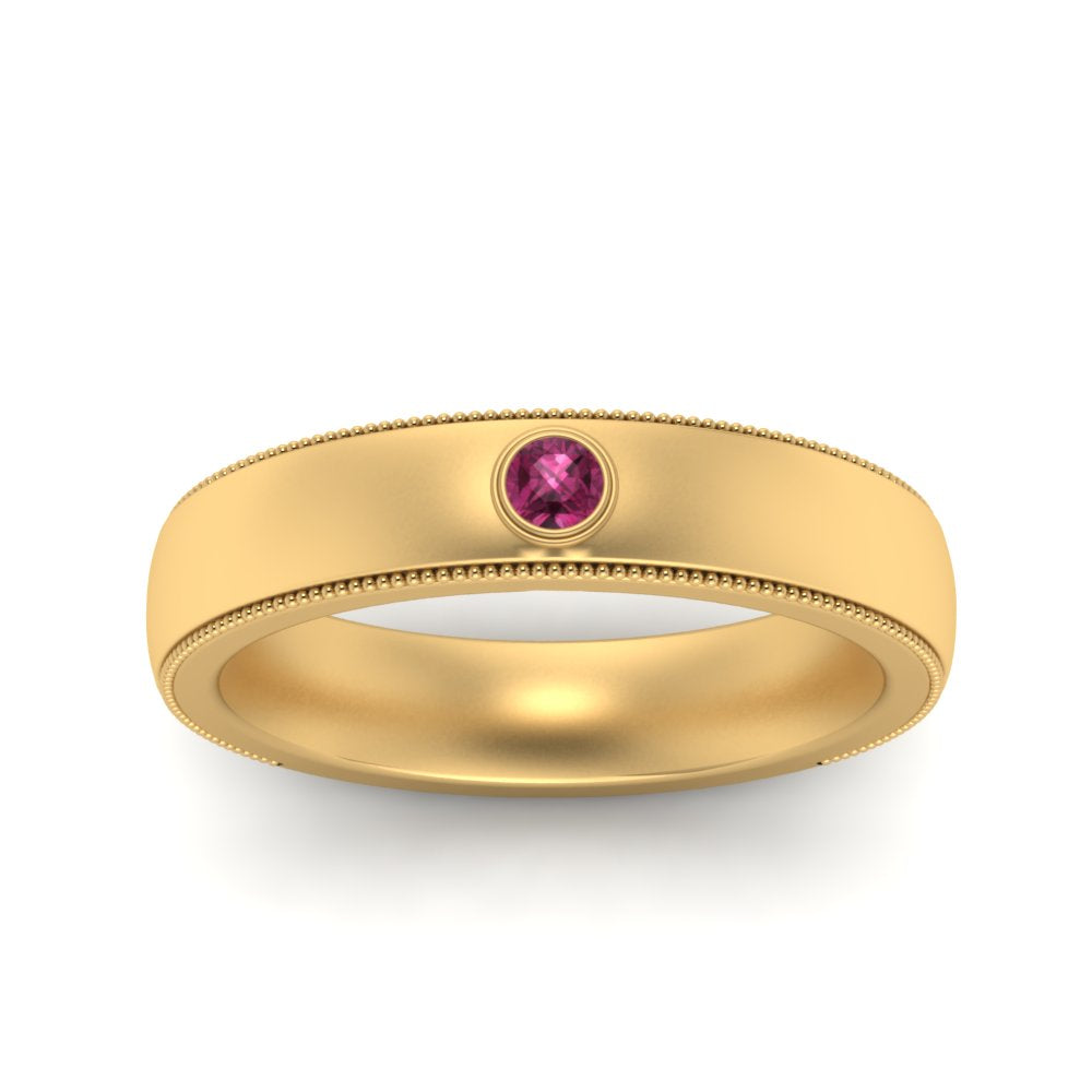 mens-round-comfort-fit-pink-sapphire-band-in-yellow-gold-fd123214rorgsadrpi-nl-yg