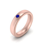 Load image into Gallery viewer, mens-round-comfort-fit-sapphire-band-in-rose-gold-fd123214rorgsabl-nl-rg
