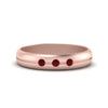Load image into Gallery viewer, mens-ruby-band-comfort-fit-ring-in-rose-gold-FD9862BGRUDR-NL-RG.jpg
