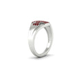 Thumbnail 32 - Mens Cross Gemstone Engagement Ring
