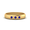 Load image into Gallery viewer, mens-sapphire-band-comfort-fit-ring-in-yellow-gold-FD9862BGSABL-NL-YG.jpg