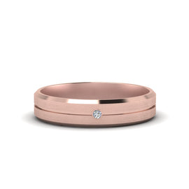 Mens Single Stone Engagement Ring