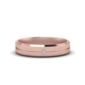 Mens Single Stone Engagement Ring