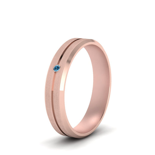 Mens Single Stone Engagement Ring
