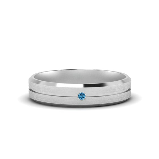 Mens Single Stone Engagement Ring