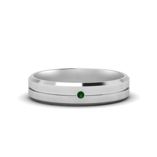 Mens Single Stone Engagement Ring