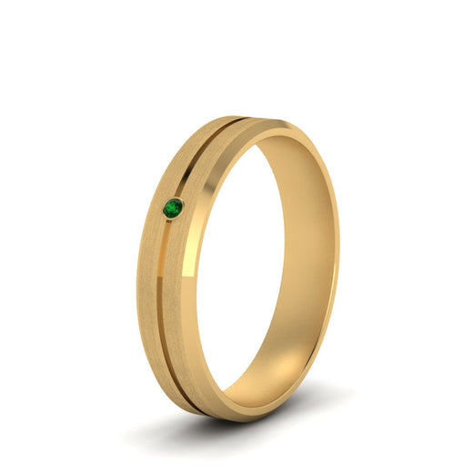 Mens Single Stone Engagement Ring