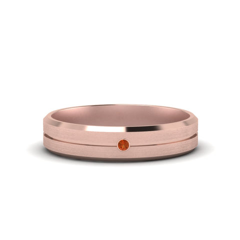 Mens Single Stone Engagement Ring