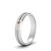 Load image into Gallery viewer, Mens Single Stone Engagement Ring