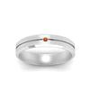 Load image into Gallery viewer, Mens Single Stone Engagement Ring