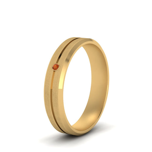 Mens Single Stone Engagement Ring