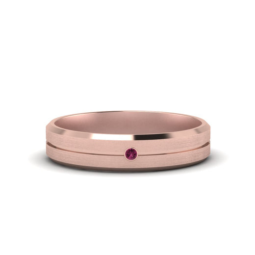 Mens Single Stone Engagement Ring