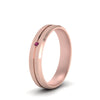Load image into Gallery viewer, Mens Single Stone Engagement Ring