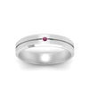 Load image into Gallery viewer, Mens Single Stone Engagement Ring