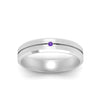 Load image into Gallery viewer, Mens Single Stone Engagement Ring