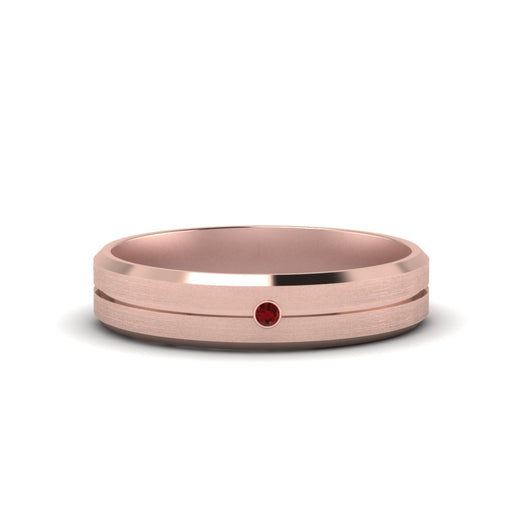 Mens Single Stone Engagement Ring