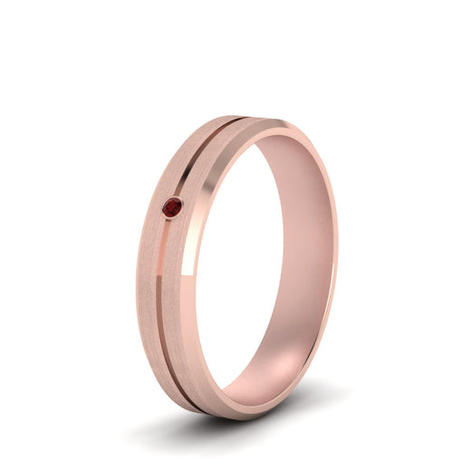 Mens Single Stone Engagement Ring