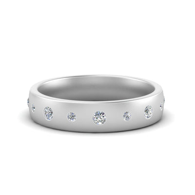 Mens Station Diamond Band