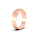 Load image into Gallery viewer, mens-twisted-gold-band-in-rose-gold-fdm8572angle2-nl-rg