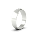 Load image into Gallery viewer, mens-twisted-gold-band-in-white-gold-fdm8572angle2-nl-wg