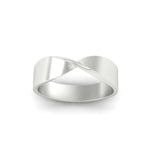 Load image into Gallery viewer, mens-twisted-wedding-band-in-white-gold-fdm8572angle5-nl-wg