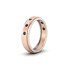 Load image into Gallery viewer, mens-two-tone-bezel-black-diamond-wedding-band-in-rose-gold-fdm11141gblack-nl-rg-hw