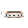 Load image into Gallery viewer, mens-two-tone-bezel-black-diamond-wedding-band-in-white-gold-FDM11141GBLACK-NL-WG-HW