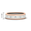 Load image into Gallery viewer, mens-two-tone-bezel-diamond-wedding-band-in-white-gold-FDM11141-NL-WG-HW