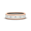Load image into Gallery viewer, mens-two-tone-bezel-diamond-wedding-band-in-white-gold-FDM11141-NL-WG