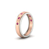 Load image into Gallery viewer, mens-two-tone-bezel-pink-sapphire-wedding-band-in-rose-gold-FDM11141GSADRPIANGLE2-NL-RG