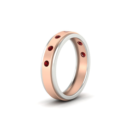 mens-two-tone-bezel-ruby-wedding-band-in-rose-gold-FDM11141GRUDRANGLE2-NL-RG