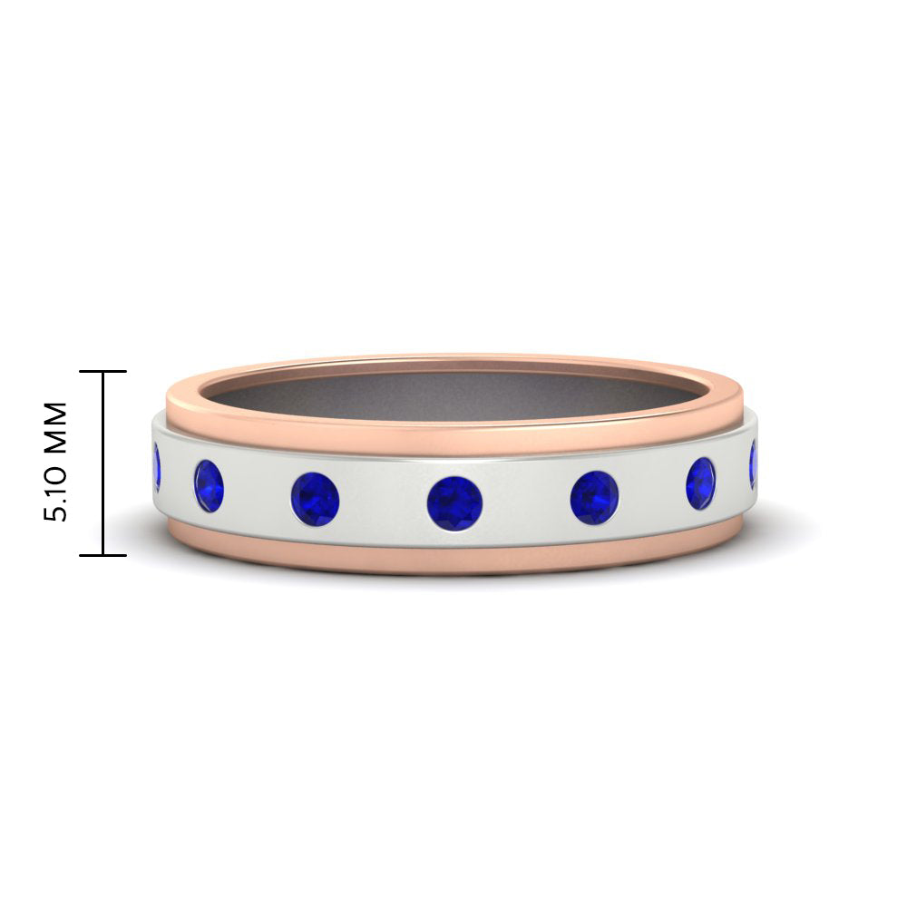 mens-two-tone-bezel-sapphire-wedding-band-in-white-gold-FDM11141GSABL-NL-WG-HW